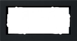 Gira 100209 2-way oM E2 black cover frame