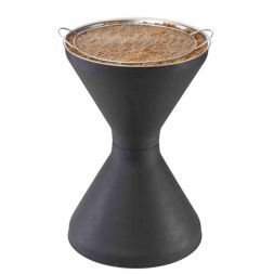 TURK 22110 Standing ashtray DIABOLO anthr 40x60cm, plastic
