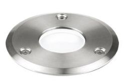 Brumberg P3816R LED floor recessed light. 1W/350mA, LF:red