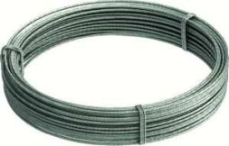 OBO Bettermann 957 6 V4A with hemp core 6 steel wire tensioning cable, 5303191