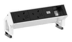 Bachmann 902.206 power strip 2f white 0.2m 45° IP20