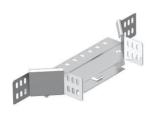 OBO Bettermann RAA 630 VA4571 with 2 angle connectors, extension branch piece, 7136143