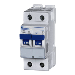 Doepke 09916234 DLS6I C20A 1-pole+N 10KA circuit breaker