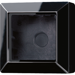 Jung AS581ASW surface-mounted cap 1-way, AS/A series, black