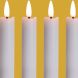 FHS 35738 LED candles, set of 4 white 2.2x24cm, 2AA, 6/18 timer