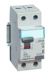 Legrand 411561 residual current circuit breaker TX3 63/0, 03A 2-pole A