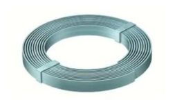 OBO Bettermann 5052 V4A stainless steel 30X3.5 50m ring strip steel, 5018706