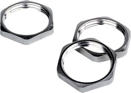 Fränkische Rohrwerke 4897035504 NTBN-P21 silver metal PG lock nut