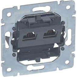 Legrand 775768 data socket Cat6 2-way shielded