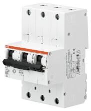 ABB Stotz-Kontakt S753DR-K63, S753DR-K 63 sel. main circuit breaker SHU K-Char.,25kA,63A,3P, 2CDH783001R0607