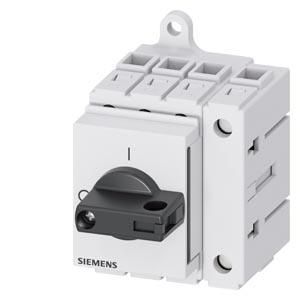 Siemens 3LD3230-0TL11 switch disconnector 3LD3 Iu=32A 3-pole+N 11.5kW black