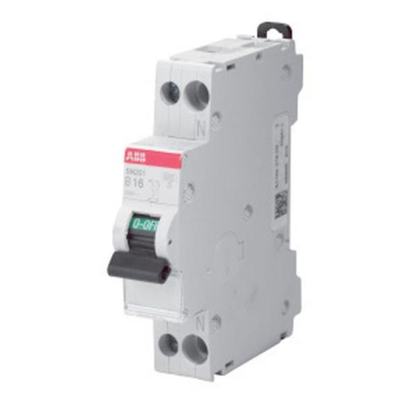 ABB Stotz-Kontakt SN201 C4 C4A1-pole+N 6ka circuit breaker, 2CSS255101R0044