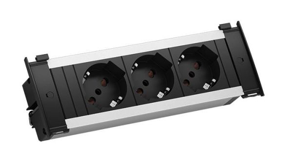 Bachmann 927.013 power strip 3f black KAPSA 2m 35°
