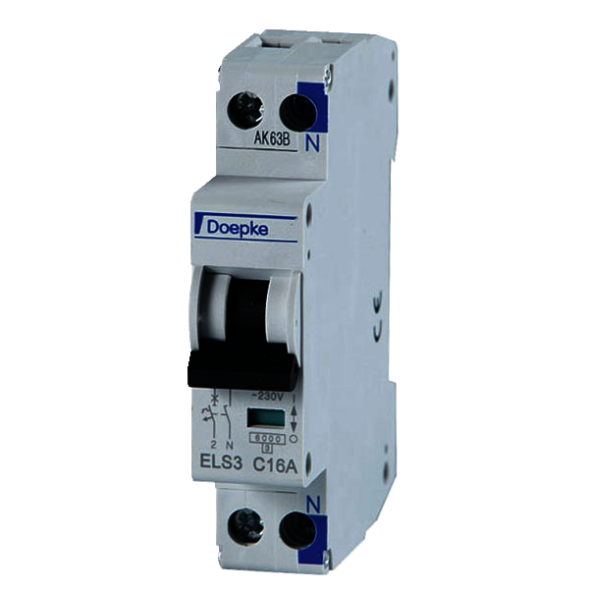 Doepke 09915033 ELS C13A 1-pole+N 1TE circuit breaker