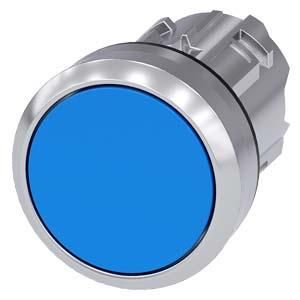 Siemens 3SU1050-0AA50-0AA0 push button 22mm round blue