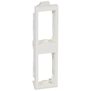 Legrand 080292 support ring MOSAIC panel 2x1mod ws
