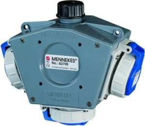 Mennekes 83700 socket combination Delta-Box IP67