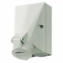 Mennekes 598 wall socket 32A 3-pole 12h IP44