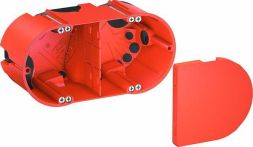 OBO Bettermann 2003826 HE 61-DV-L double version orange electronic box