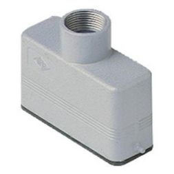 Ilme MZV15L20 grommet housing size 49.16 aluminum 2 bolts 1xM20 straight