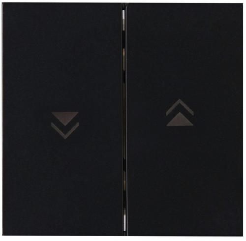 Kopp 490359008 HK07 with arrow symbol black matt surface rocker