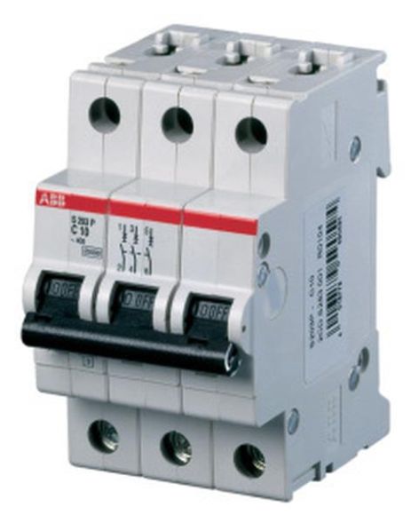 ABB Stotz-Kontakt S203P-D25 D25A 25kA 3-pole circuit breaker, 2CDS283001R0251