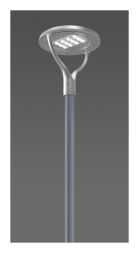 RZB 611945.004 39.6W 3000K D500 H525 2-way LED mast light