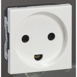 Legrand 077508 socket MOSAIC Denmark SL 2mod ws, (white)
