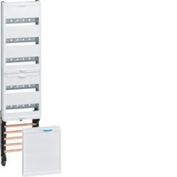 Hager ZH3ES5N distribution panel 3-point 1050mm 5-row SaS