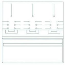 ABN 100A 1-pole main circuit breaker (XHA199-2)
