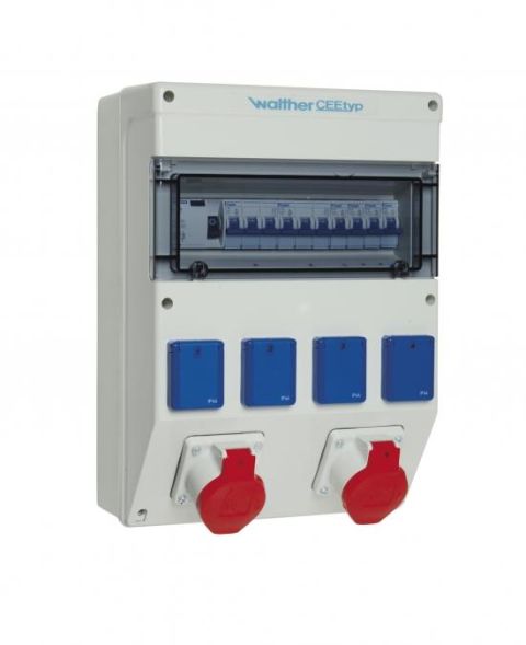 Walther 6820211 RAL 7035 plastic socket combination