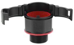 Wiska 10106870 EBFS-23-32-BK straight plastic cable gland