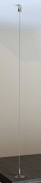 Strate D2303.00 Wire rope suspension chrome, Chrome