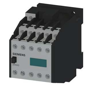 Siemens 3TH4355-0AP2 auxiliary contactor AC 240V 50/60Hz