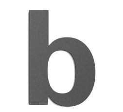 CMD Gb anthracite large house number