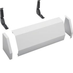 Hager FZ442 cover profile 2-field 550mm pure white