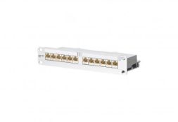 METZ CONNECT EDat 12x8 (8) 1HE 10 LSA Patch Panel 19', 130851-01-E