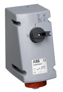 ABB Stotz-Kontakt 316MVS11W , Switchable wall socket, 16 A 11h, IP67, 3P+E , 2CMA167836R1000