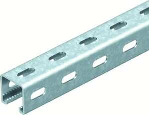 OBO Bettermann MS4141PP1000FT 1000x41x41 side hole profile rail, 1122479