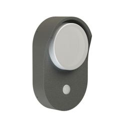 Albert Leuchten 626416 cast aluminum anthracite with presence detector LED wall light LB23