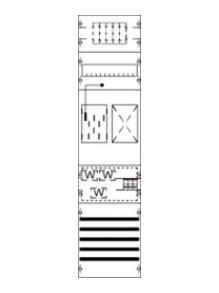 ABB Striebel &amp;amp; John KA4600 measuring and transformer field eHZ BH3-1FB pre-wired with BKE-I, 2CPX035011R9999