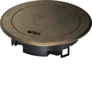 TEHALIT BSR02MKM for can R02 old brass hinged lid