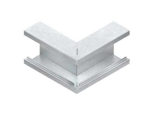 Niedax GKA133-78T100S 90° single-section symmetrical 133x100mm outside corner