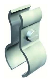 OBO Bettermann 1020 19-28mm galvanized tension wire clamp, 1404288