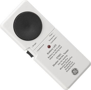 Gira 090400 Glass breakage tester wireless alarm white