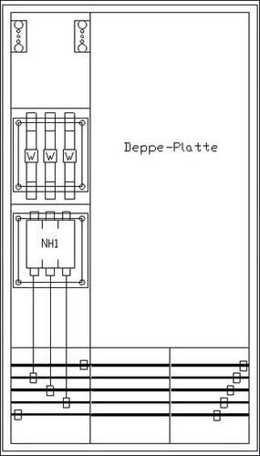ABN VDEW-LG-NB 250A-E.ON Avacon transformer measuring cabinet (WMS39X50N)