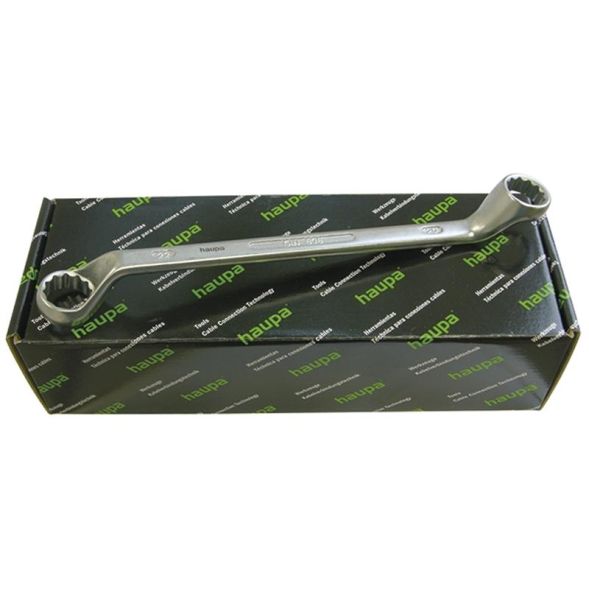 HAUPA 110172 Ring spanner 2f assortment, 12 pieces