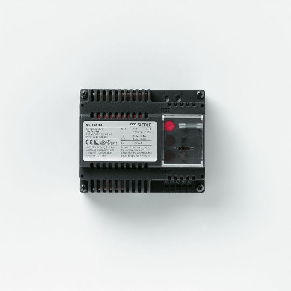 Siedle NG 402-03 power supply in black