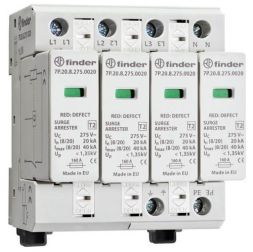 Finder 7P.25.8.275.1020 SPD surge arrester 4 varistors
