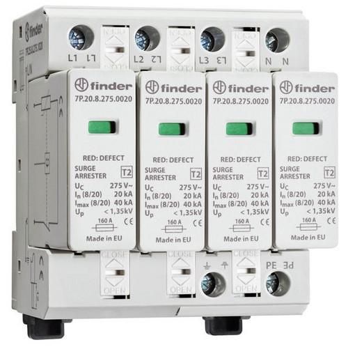 Finder 7P.25.8.275.1020 SPD surge arrester 4 varistors